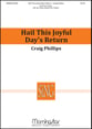 Hail This Joyful Day's Return SATB choral sheet music cover